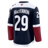 Dresovi Colorado Avalanche 2024-25 Fanatics Premium Nathan MacKinnon Treći Navy - Muške